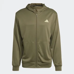 Толстовка мужская Adidas Tr-Es+ Fz Ja Olive IJ9613