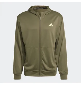 Толстовка мужская Adidas Tr-Es+ Fz Ja Olive IJ9613