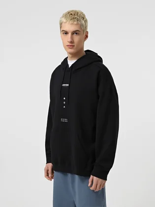 Худи мужское Converse Wordmark Graphic Black 10027360-001