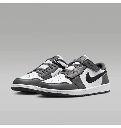 Кроссовки мужские Air Jordan 1 Low Flyease White/Black DM1206-100