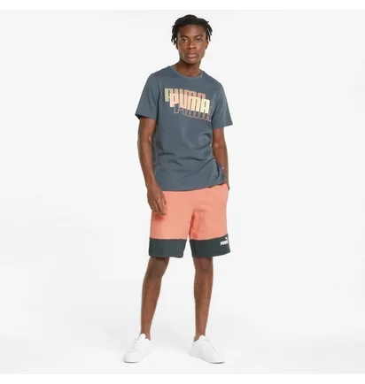 Шорты мужские Puma Power Summer Colourblock Shorts Peach 671643-28