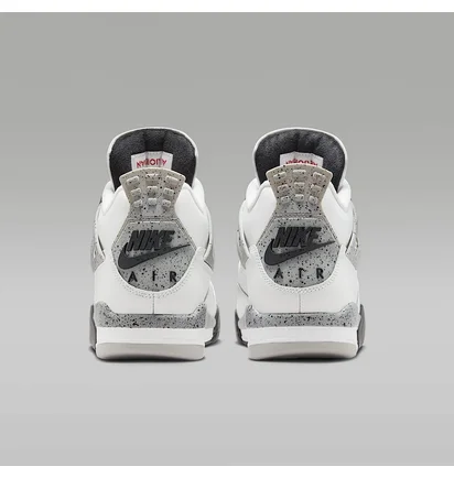 Кроссовки мужские Nike 4 Retro White Cement White FV5029-100