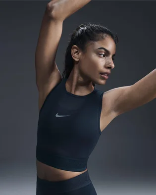 Топ жіночий Nike Pro Blue FN7387-478