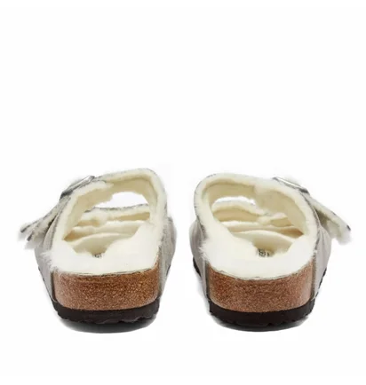 Сандалі чоловічі Birkenstock Arizona Fur Grey 1017402