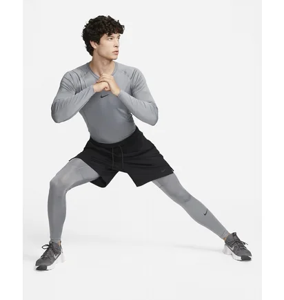 Леггинсы мужские Nike Dri-Fit Pro Grey FB7952-084