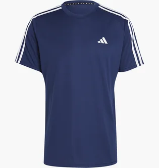 Футболка чоловіча Adidas Base 3-Stripes T-Shirt Blue IB8152