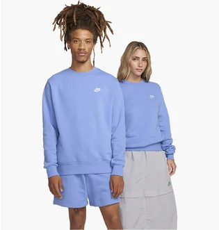 Свитшот мужской Nike Sportswear Club Fleece Blue BV2662-450