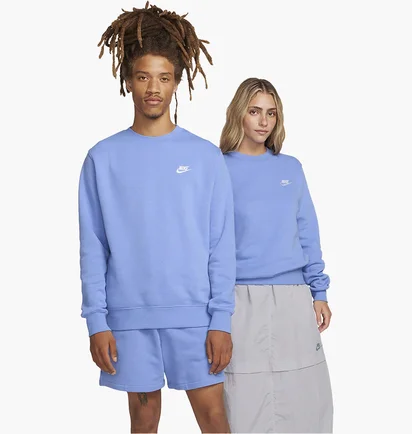 Світшот чоловічий Nike Sportswear Club Fleece Blue BV2662-450