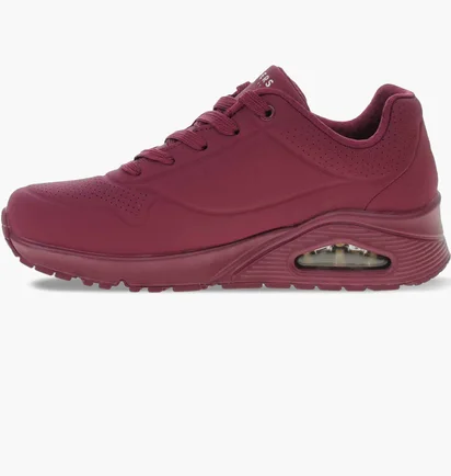 Кросівки жіночі Skechers Uno Stand On Air Plum Bordo 73690-PLUM