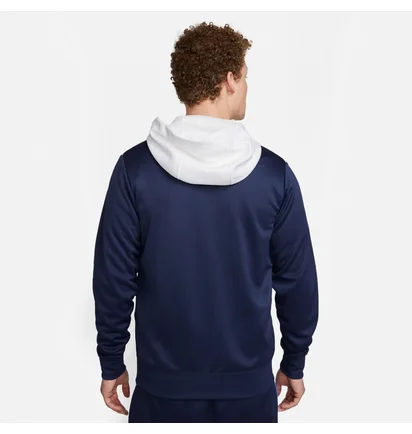 Толстовка мужская Nike Sportswear Repeat MenS Full-Zip Hoodie Blue/White DX2025-411
