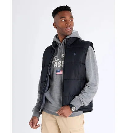 Жилетка мужская U.S. Polo Assn Signature Vest Black 109904P2-BLACK