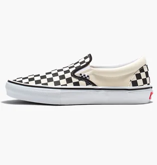 Кеди унісекс Vans Checkerboard Skate Slip-On Shoe Beige VN0A5FCAAUH