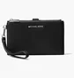 Гаманець жіночий Michael Kors Jet Set Double Zip Adele Leather Smartphone Wallet Black 34F9SAFW4L-BLACK-143212