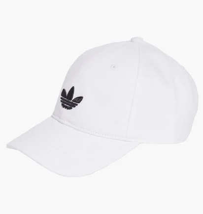 Кепка унісекс Adidas Adicolor Classic Trefoil Baseball White JC6025