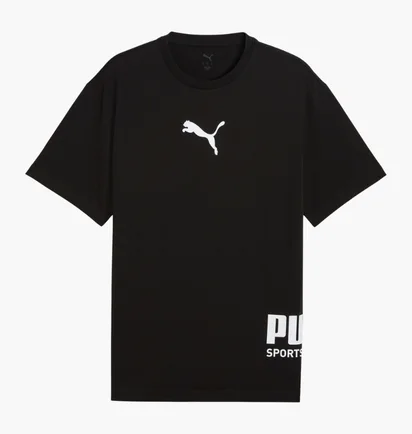 Футболка чоловіча Puma Sport Graphic Black 692169-01