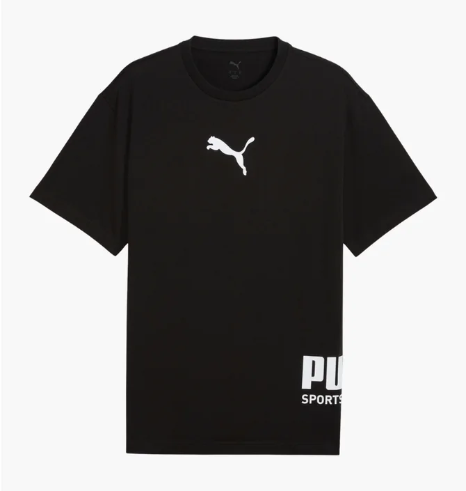 Футболка чоловіча Puma Sport Graphic Black 692169-01
