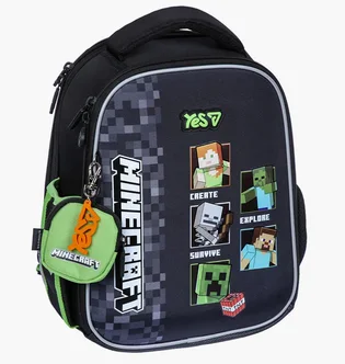Рюкзак дитячий YES Minecraft Reality Black H-100S-550223