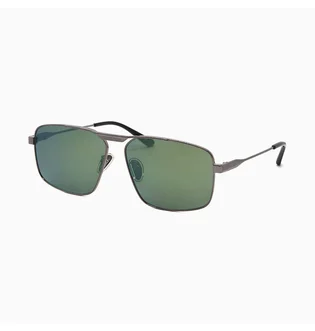 Солнцезащитные очки BALENCIAGA Green/Grey BB0418S-003-62