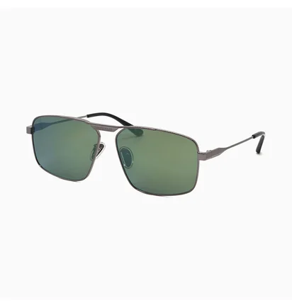 Солнцезащитные очки BALENCIAGA Green/Grey BB0418S-003-62