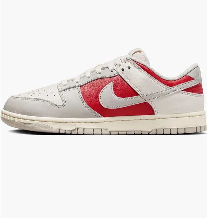 Кроссовки мужские Nike Dunk Low Retro Beige/Red HJ9093-030