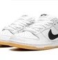Кроссовки унисекс Nike Sb Dunk Low White CD2563-101