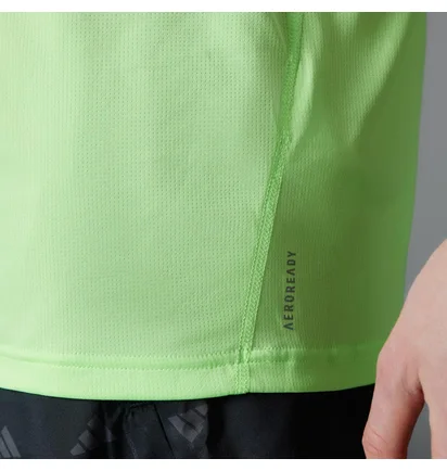 Футболка мужская Adidas Run It Green IN0078