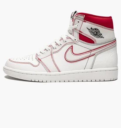 Кроссовки мужские Air Jordan 1 Retro High Og White 555088-160
