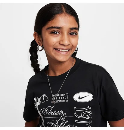 Футболка детская Nike Sportswear T-Shirt Black HM6306-010