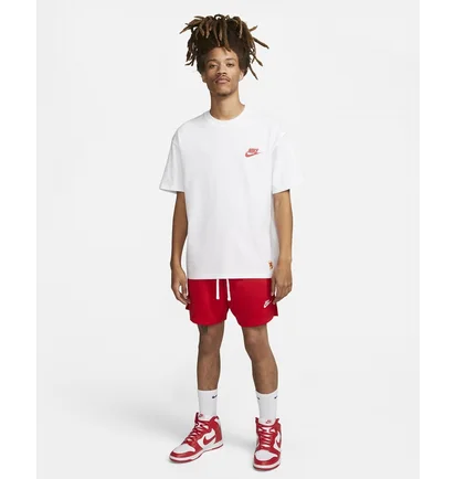 Шорты мужские Nike Club Mesh Flow Shorts Red DX0735-657