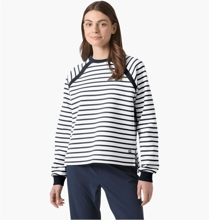 Свитшот женский Helly Hansen W Capri Sweatshirt White 54568-001