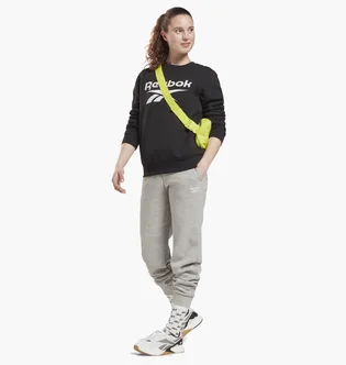 Світшот жіночий Reebok Identity Logo Fleece Crew Sweatshirt Black Gs9378
