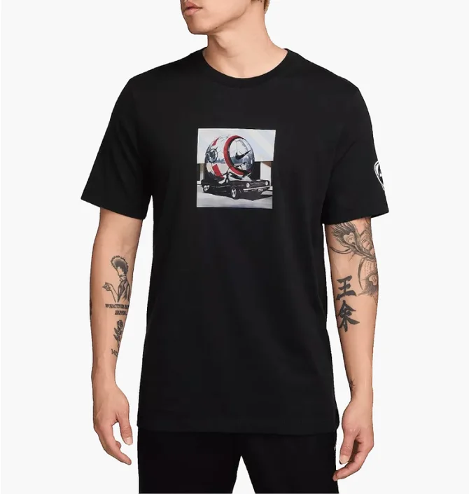 Футболка чоловіча Nike Total 90 Tee Black HV1709-010