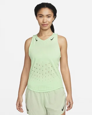 Майка жіноча Nike Aeroswift Dri-Fit Adv Running Singlet Green FN2504-376
