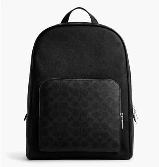 Рюкзак мужской Coach Wade Backpack In Signature Canvas Black Signature Black CCB92