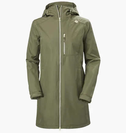 Парка женская Helly Hansen Long Belfast Jacket Olive 55964-476