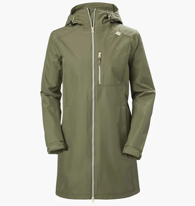Парка женская Helly Hansen Long Belfast Jacket Olive 55964-476