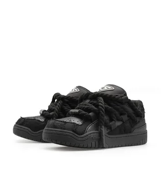 Кроссовки унисекс Cat&Sofa Dreadlocks Mono Black CS-006