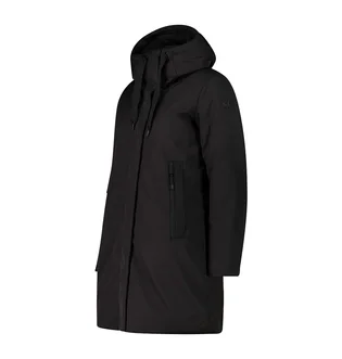 Пальто женское CMP Coat Fix Hood Softshell Black 34K0266-U901
