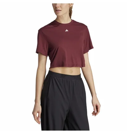 Футболка жіноча Adidas Studio Tee Bordo IL3972