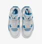 Кроссовки детские Air Jordan 4 Retro Military Blue White HF4281-141