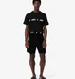 Шорты мужские Lacoste Repeat Waistband Shorts Black GH8303-00-031
