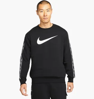 Світшот чоловічий Nike Nsw Repeat Sw Crew Bb Black Dx2029-010