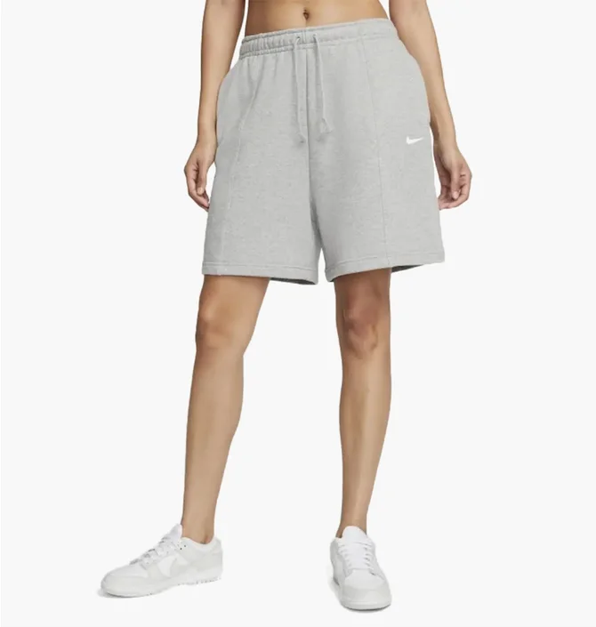 Шорты женские Nike W Nsw Essntl Clctn Flc Hr Shrt Grey DM6123-063
