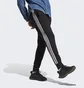 Штаны мужские Adidas Essentials French Terry Tapered Cuff 3-Stripes Pants Black Ha4337