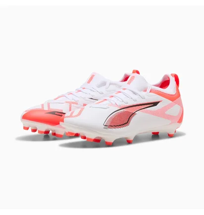 Бутси дитячі Puma Ultra 5 Match Fg/Ag White/Red 108167-01