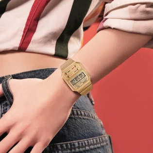 Часы унисекс Casio A100WEG-9A
