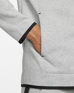 Толстовка чоловіча Nike Mens Graphic Full-Zip Hoodie Grey Dm6474-063
