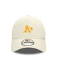 Кепка унісекс NEW ERA Washed 940 Athletics Beige 60565339