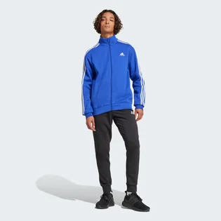 Спортивный костюм мужской Adidas Basic 3-Stripes Fleece Blue/Black IY6665