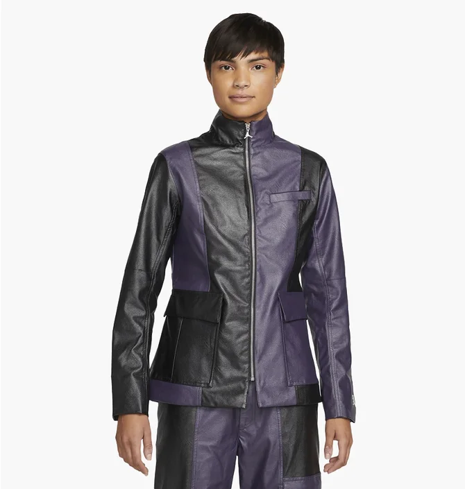 Куртка женская Air Jordan Womens Top Violet/Black Dj2716-010